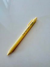 Butter Yellow Signature Pen - In my Sun Flowers Lifestyle