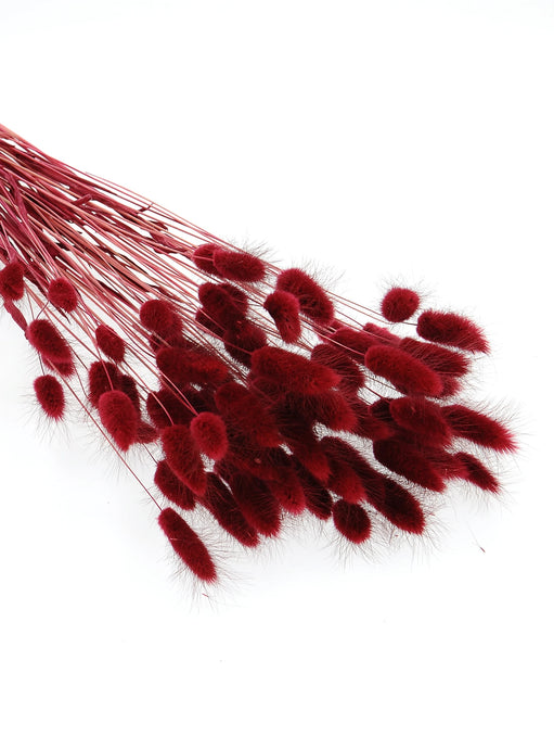 Bunny Tails - Burgundy