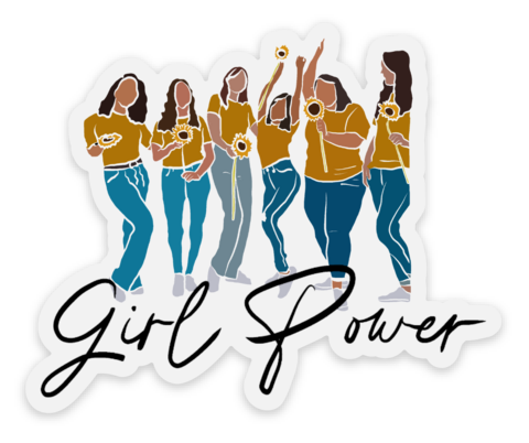 Girl Power sticker